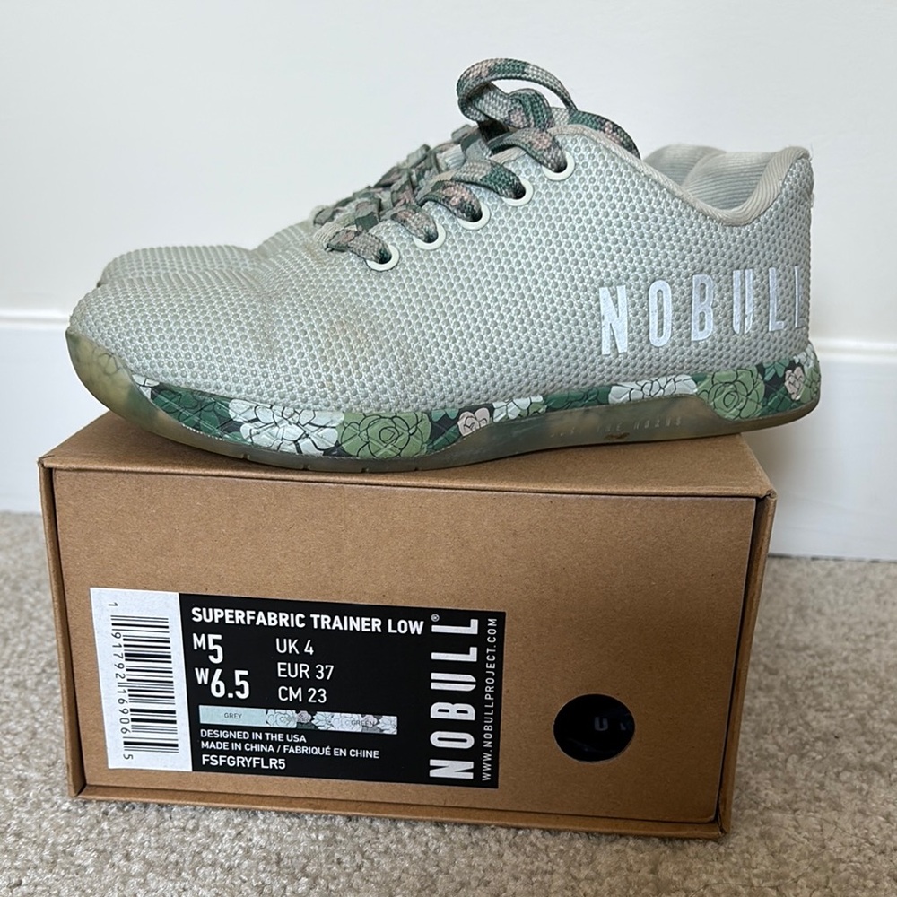 NOBULL Green Succulent SuperFabric Trainer Low